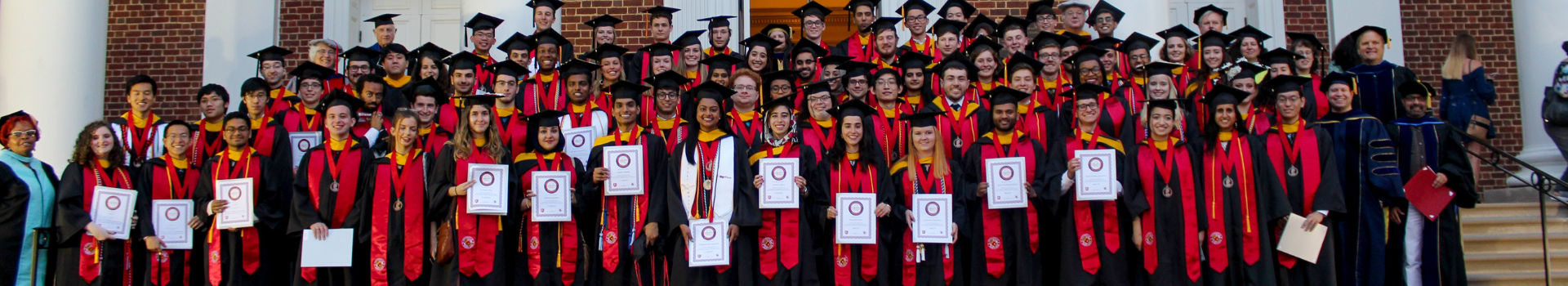 group graduation photo